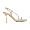 Jaska metallic hoge hak – goud