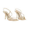 Jaska metallic hoge hak – goud