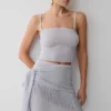 Jaytee gebreide top – hemelsblauw