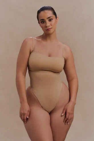 Saria Shapewear-slip met hoge taille – Beige