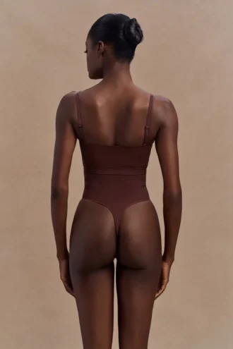 Joanna strapless shapewear-bh – Espresso