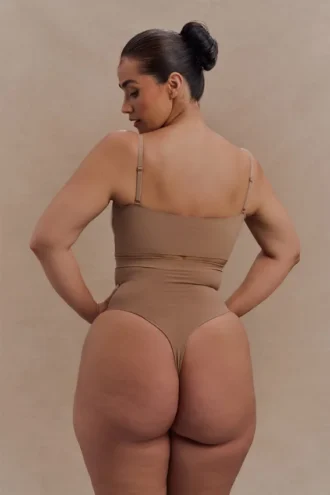 Joanna strapless shapewear-bh – Latte