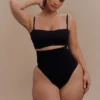 Saria Shapewear-slip met hoge taille – Zwart Saria Shapewear-slip met hoge taille – Zwart