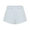 Josephine katoenen Shorts met tailleband – IJsblauw Josephine katoenen Shorts met tailleband – IJsblauw
