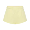 Josephine katoenen Shorts met tailleband – Lemon