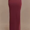 Judy Slinky en mesh maxi-rok – Wijnrood Judy Slinky en mesh maxi-rok – Wijnrood