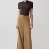 Junie bodysuit met korte mouwen en gekruist lijfje – Chocoladebruin Junie bodysuit met korte mouwen en gekruist lijfje – Chocoladebruin