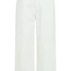 Kaitlyn cropped jeans met wijde pijpen – Wit Kaitlyn cropped jeans met wijde pijpen – Wit