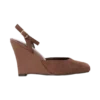 Kaleen imitatiesuède sleehak – Chocolade