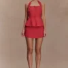 Kallie linnen skort – Burnt Rose Kallie linnen skort – Burnt Rose