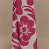 Katalina chiffon maxi-rok – Rood Deco Fleur-print Katalina chiffon maxi-rok – Rood Deco Fleur-print