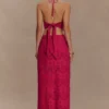 Kensley Broderie Midi-rok – Dragonfruit Kensley Broderie Midi-rok – Dragonfruit