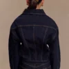 Kirra getailleerd Denim-jasje – gewassen indigoblauw Kirra getailleerd Denim-jasje – gewassen indigoblauw