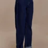 Kirralee jeans met rechte pijpen en omgeslagen boorden – Indigoblauw Kirralee jeans met rechte pijpen en omgeslagen boorden – Indigoblauw