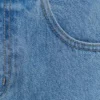 Kirralee jeans met rechte pijpen en omgeslagen boorden – Klassiek blauw Kirralee jeans met rechte pijpen en omgeslagen boorden – Klassiek blauw
