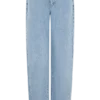 Kirralee jeans met rechte pijpen en omgeslagen boorden – Klassiek blauw Kirralee jeans met rechte pijpen en omgeslagen boorden – Klassiek blauw