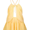 Korra chiffon haltertop – Butterscotch Korra chiffon haltertop – Butterscotch