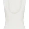 Kyra scuba-crêpe top met open rug – Wit Kyra scuba-crêpe top met open rug – Wit