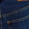 Laina Denim-jeans met middelhoge taille en strass – Middernachtblauw Laina Denim-jeans met middelhoge taille en strass – Middernachtblauw