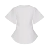 Liberty katoenen top met korte mouwen – Wit Liberty katoenen top met korte mouwen – Wit