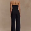 Lindie broek met rechte pijpen – Zwart Lindie broek met rechte pijpen – Zwart