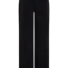 Lindie broek met rechte pijpen – Zwart Lindie broek met rechte pijpen – Zwart