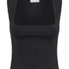 Linley gerecyclede nylon lange top – Zwart Linley gerecyclede nylon lange top – Zwart