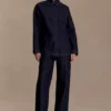 Lioda oversized Denim shirt – gewaschen indigoblauw Lioda oversized Denim shirt – gewaschen indigoblauw