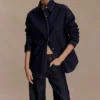 Lioda oversized Denim shirt – gewaschen indigoblauw Lioda oversized Denim shirt – gewaschen indigoblauw