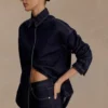 Lioda oversized Denim shirt – gewaschen indigoblauw Lioda oversized Denim shirt – gewaschen indigoblauw