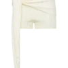 Liora gehaakte shorts met gebreide overlay – ivoor Liora gehaakte shorts met gebreide overlay – ivoor