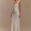 Loretta Denim maxi-rok – ecru Loretta Denim maxi-rok – ecru