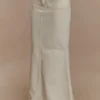 Loretta Denim maxi-rok – ecru Loretta Denim maxi-rok – ecru