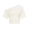 Luu off-shoulder slinky top – ivoor Luu off-shoulder slinky top – ivoor