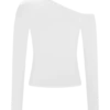 Maelle off-shoulder top met lange mouwen – ivoor Maelle off-shoulder top met lange mouwen – ivoor