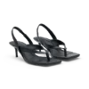 Mai Slingback-hak met bandje – Zwart Mai Slingback-hak met bandje – Zwart