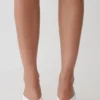 Mai Slingback met teenslipperhak – Wit
