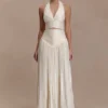 Makena gerimpelde midi-rok – Opal White Makena gerimpelde midi-rok – Opal White