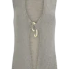 Malani gebreide top met details – Sage Malani gebreide top met details – Sage