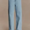 Mannon Denim jeans met middelhoge taille – 80’s Blue Mannon Denim jeans met middelhoge taille – 80’s Blue