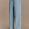 Mannon Denim jeans met middelhoge taille – 80’s Blue Mannon Denim jeans met middelhoge taille – 80’s Blue