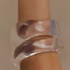 Marah-armbandenset van hars – transparant Marah-armbandenset van hars – transparant