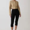 Marielle kort jasje met knopen – Taupe Marielle kort jasje met knopen – Taupe