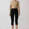 Marielle kort jasje met knopen – Taupe Marielle kort jasje met knopen – Taupe
