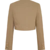 Marielle kort jasje met knopen – Taupe Marielle kort jasje met knopen – Taupe