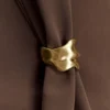 Marina haltertop met metalen details – Cacaobruin Marina haltertop met metalen details – Cacaobruin