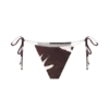 Marquise bikinibroekje – Chocoladebruine Deco Fleur-print Marquise bikinibroekje – Chocoladebruine Deco Fleur-print