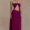 Martiena gebreide maxi-rok – Pruim Martiena gebreide maxi-rok – Pruim