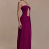 Martiena gebreide maxi-rok – Pruim Martiena gebreide maxi-rok – Pruim