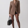 Mateo oversized blazer – cacaobruin Mateo oversized blazer – cacaobruin